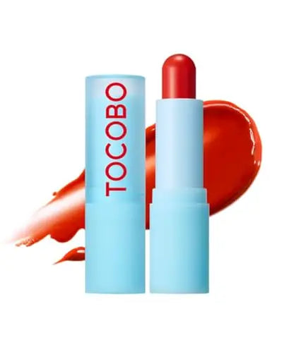 Bálsamo Labial Tinte TOCOBO 013 Rojo Mandarina 0.67 oz / 19g | Bálsamo Labial Vegano Hidratante y Color Transparente Vivo - imagen 1