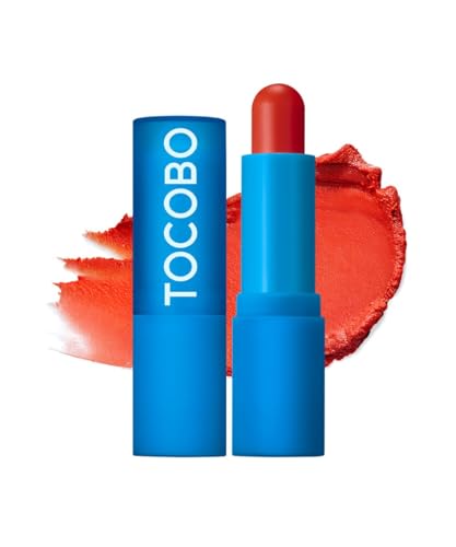 Bálsamo Labial en Polvo TOCOBO – Bálsamo Labial Vegano Coreano Mate Suave para Acabado de Terciopelo – Hidratante y Efecto Difuminado – Textura - imagen 1