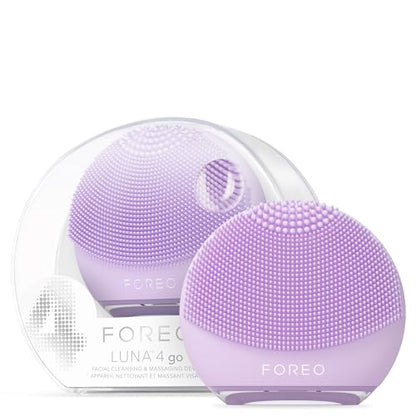 Cepillo Facial y Masajeador Firmante FOREO LUNA 4 go - Cuidado Facial Premium - Mejora la Absorción - Herramientas de Cuidado de la Piel - Para Todo - imagen 3
