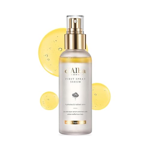 Suero en Spray d'alba Piedmont de Trufa Blanca Italiana, Cuidado de Piel Vegano, Hidratante Facial Ligero, Suero Iluminador, No Comedogénico, Mist - imagen 3