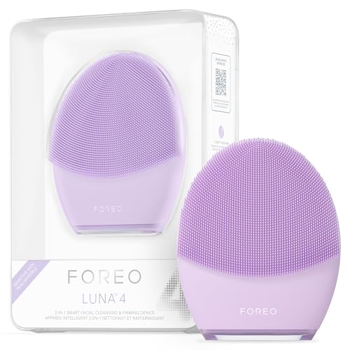 FOREO LUNA 4 Face Cleansing Brush - Firming Face Massager - Anti Aging Care - Enhances Absorption - Simple Skin Care Tools - Sensitive Skin - imagen 4