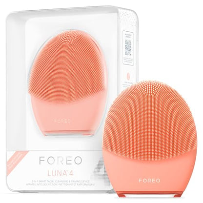 FOREO LUNA 4 Face Cleansing Brush - Anti Aging - Enhances Absorption of Facial Skin Care Products - Simple Skin Care Tools - Balanced Skin - imagen 3