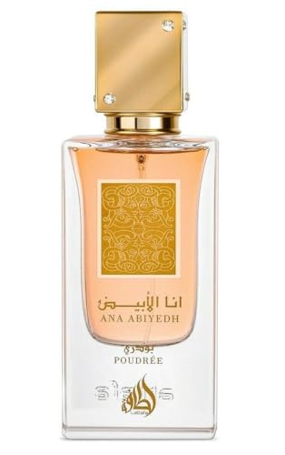 Lattafa Perfumes Ana Abiyedh Poudree Eau de Parfum Spray para Mujeres, 60 ml - imagen 1