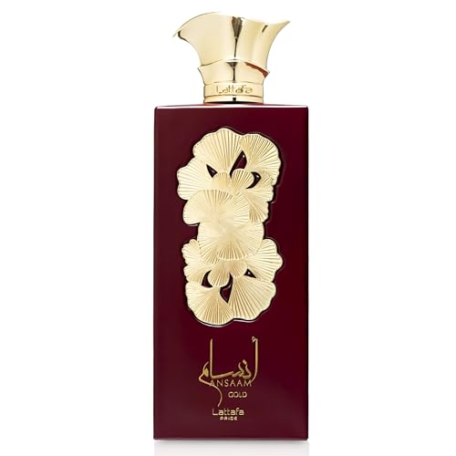 Lattafa Pride Ansaam Gold – Fragancia Unisex Eau de Parfum Spray Larga Duración, Frutal, Floral, Dulce, Almizclado, 100 ml - imagen 3