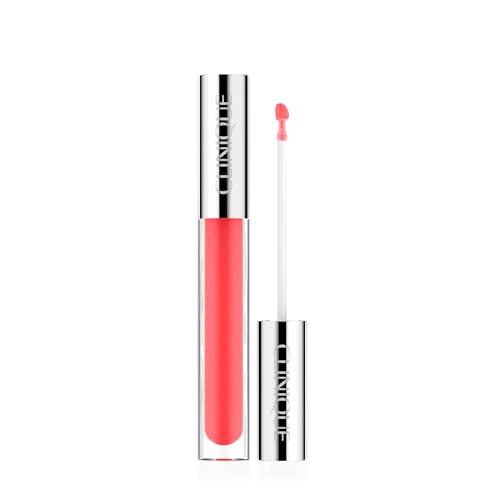 Clinique Pop Plush Gloss Labial Cremoso con Ácido Hialurónico y Mezcla de Aguacate, Aloe y Manteca de Karité | Hidratante y Brillo Intenso, Rosewater - imagen 4