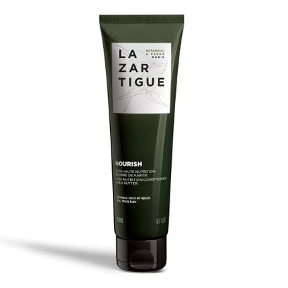 Acondicionador Lazartigue Nourish, Mantecas de Karité y Babassu, Hidratación Profunda para Cabello Seco, Vegano, Libre de Sulfatos y Siliconas, 5.1 - imagen 3