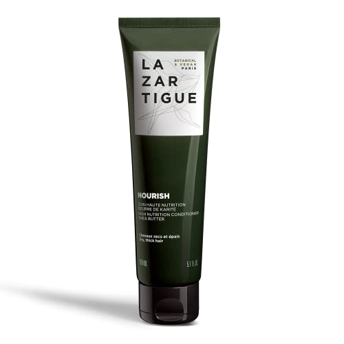 Acondicionador Lazartigue Nourish, Mantecas de Karité y Babassu, Hidratación Profunda para Cabello Seco, Vegano, Libre de Sulfatos y Siliconas, 5.1 - imagen 2