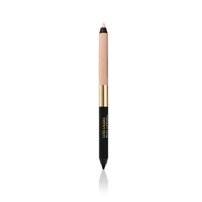 Estée Lauder Dúo de Lápiz de Eyeliner Kajal Waterproof de Larga Duración, 0.03 Onzas, Noir/Cream - imagen 4