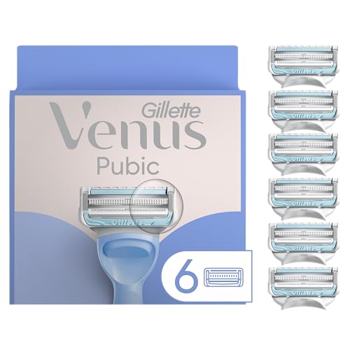 Gillette Venus Maquinillas de Afeitar Íntimas para Mujeres, 6 Recambios de Cuchillas, Maquinillas para Bikini - imagen 1