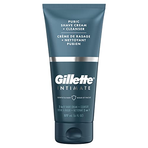 Crema de Afeitar y Limpiador Gillette Intimate 2 en 1, Fórmula Suave para Vello y Piel Íntima, con Aloe, Libre de Parabenos (177 ml) - imagen 4