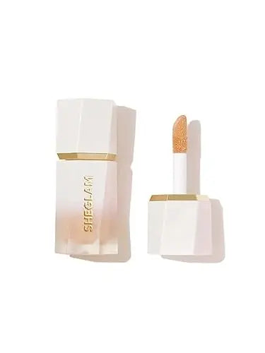 SHEGLAM Glow Bloom Iluminador Líquido Waterproof de Larga Duración con Brillo Acabado Dewy - Tea Cake - imagen 1