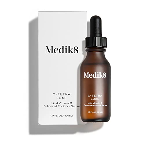Medik8 C-Tetra Luxe - Suero Facial Equilibrante de Vitamina C - Suaviza Líneas Finas y Arrugas - Suero con Escualano - Vegano y Sin Gluten - 30 ml - imagen 1