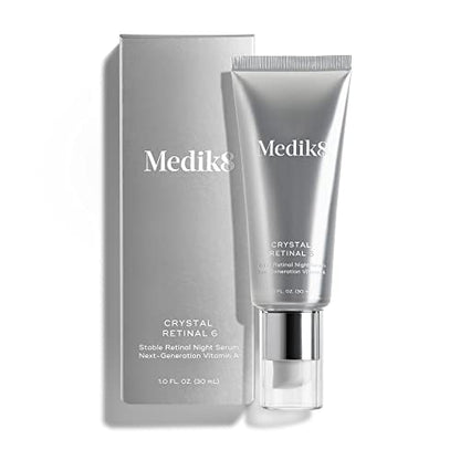 Medik8 Crystal Retinal 6 - Suero Facial de Retinaldehído Avanzado para Firmar la Piel - Suero Nocturno con Ácido Hialurónico y Vitamina E - 1 oz - imagen 2