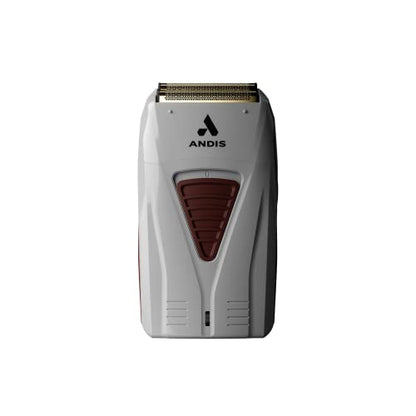 Andis TS-1 17235 Afeitadora Foil Profesional de Titanio con Batería, Inalámbrica y con Cable, Afeitado Suave, Color Gris - imagen 1