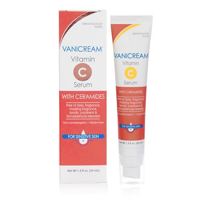 Suero de Vitamina C Vanicream, 1.2 Fl Oz, Sin Irritantes Comunes para Piel Sensible, Suero Iluminador Ligero y Lechoso, Hidratante y Aumenta el - imagen 3