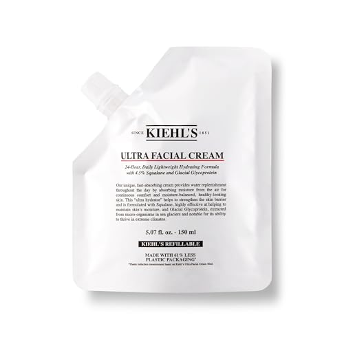 Crema Facial Ultra Kiehl's con 4.5% de Escualano para Fortalecer la Barrera Hidratante de la Piel, Hidratación Duradera, Textura Suave y Absorción - imagen 3