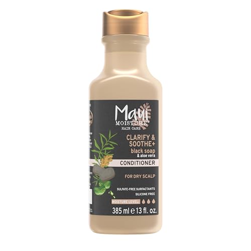 Acondicionador Maui Moisture Clarify & Soothe + Jabón Negro, Hidratante, 13 fl oz - imagen 3