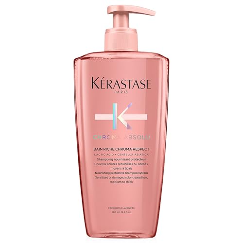 Champú Kerastase Chroma Absolu Chroma Respect Riche para Cabello Color Tratado Sensibilizado o Dañado - Protege y Nutre Cabello Medio a Grueso, con - imagen 2