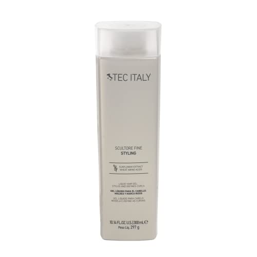 Gel de Estilo Líquido Tec Italy Scultore para Cabello Rizado, Sujeción Flexible, Define Rizos, Añade Textura y Brillo, 10.14 fl oz (300 ml) - imagen 2