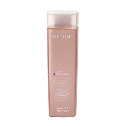 Acondicionador Tec Italy Lumina Tono Púrpura para Cabello Rubio, Gris y Decolorado, Neutraliza Tonos Amarillos, Aumenta Brillo y Suavidad, Protección - imagen 2