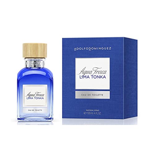 Adolfo Dominguez Agua Fresh Lima TONKA Eau de Toilette Vaporizador 120 ml - imagen 3