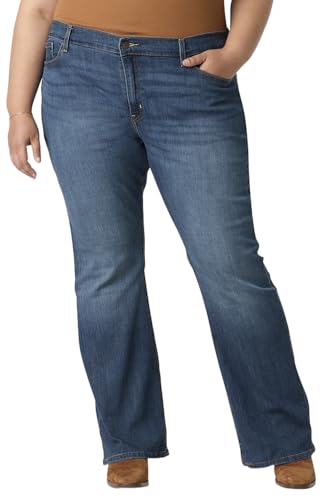 Levi Strauss Signature Gold Women's True Boot Jean Mid-Rise Stretch Denim (Standard and Plus), Golden Star, 20 - imagen 1