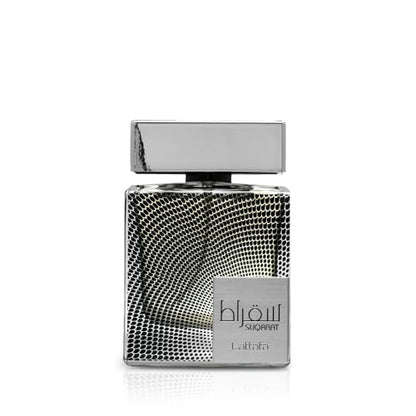 Lattafa Suqraat - Fragancia Eau de Parfum Duradera para Hombre, Fresca, Picante, Aromática y Amaderada, 100 ml / 3.4 Onzas - imagen 1