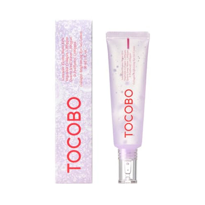 Crema de Gel para Ojos con Colágeno Iluminador – Tratamiento Vegano Coreano para Ojeras y Ojos Hinchados – Fórmula Hidratante Ligera con Niacinamida - imagen 2