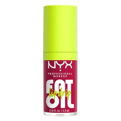 NYX PROFESSIONAL MAKEUP Fat Oil Lip Drip, Brillo Labial Hidratante Vegano, Fórmula Tinte, Hasta 12 Horas de Hidratación - Newsfeed (Rosa Nude) - imagen 3