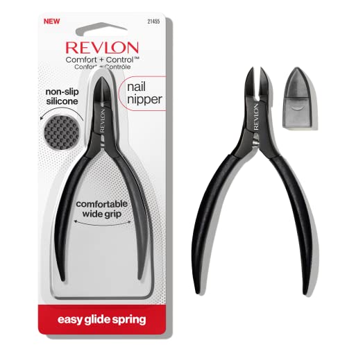 Revlon Cortador de Uñas Comfort and Control, Trimmer Fácil de Usar para Manicuras, 1 Cuenta - imagen 2