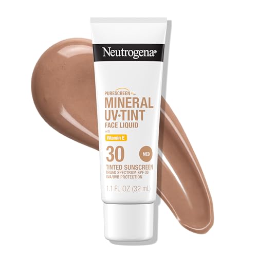 Neutrogena Purescreen+ Protector Solar Tinte para el Rostro SPF 30, Pantalla Mineral de Amplio Espectro con Óxido de Zinc y Vitamina E, Resistente al - imagen 2