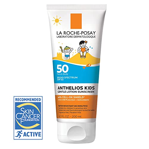 La Roche-Posay Anthelios Kids Loción Solar Suave SPF 50, Protección de Amplio Espectro + Antioxidantes, Libre de Octinoxato y Oxybenzone, Probado por - imagen 4