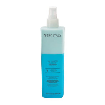 Tec Italy Due Faccetta Massimo, Tratamiento Leave-In para Cabello Dañado, Protección UV & UVA, Control de Frizz, Equilibrador de pH y Hidratación - imagen 3