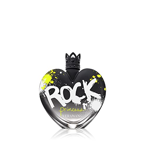 Vera Wang Rock Princess Eau de Toilette 3.4 fl oz, Fragancia para Mujer, Notas de Durazno, Jazmín y Vainilla, Tamaño de Viaje, Larga Duración - imagen 1