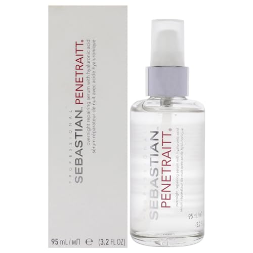 Sérum Reparador Nocturno Sebastian Professional Penetraitt con Ácido Hialurónico y Niacinamida | Tratamiento Hidratante Sin Aclarado para Cabello - imagen 1