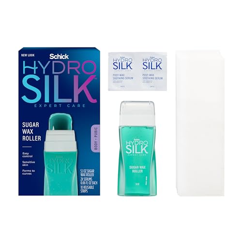 Roll-On de Cera Azúcar Schick Hydro Silk para Depilación Corporal y Vello Pubiano | Kit de Cera para Cuerpo y Línea de Bikini - imagen 1