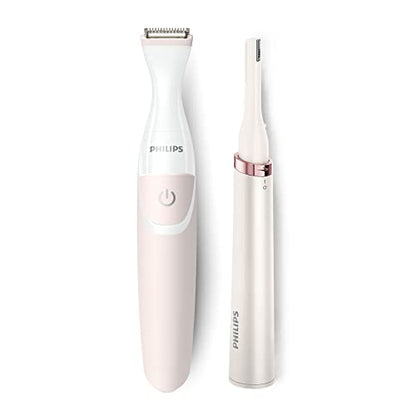 Recortadora de Bikini y Recortadora de Precisión Philips Beauty para Mujeres, Edición Especial, BRT387/90, Rosa y Blanco - imagen 3