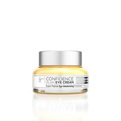 Crema para los Ojos IT Cosmetics Confidence - Crema Antienvejecimiento con Péptidos para Ojeras y Arrugas, Hidratación Ligera de 48 Horas, 2% - imagen 4