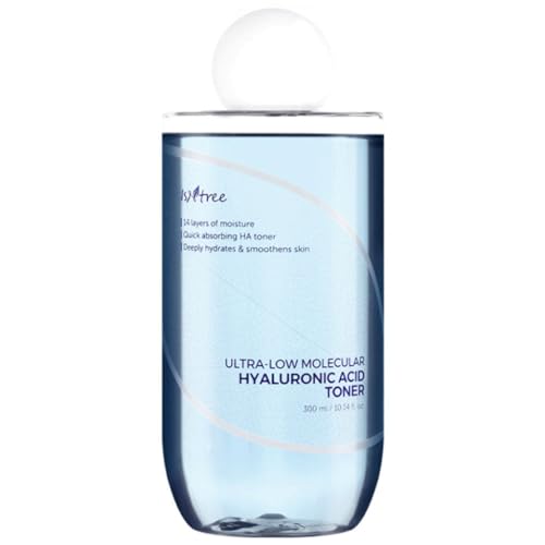Tónico de Ácido Hialurónico Ultra Bajo Molecular ISNTREE 300ml | Cuidado de la Piel Coreano | Rápida Absorción | Hidratación Profunda y Suavizado de - imagen 1
