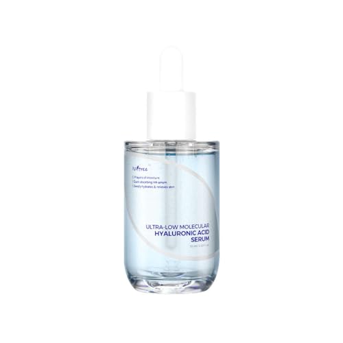 Suero de Ácido Hialurónico Ultra Bajo Molecular ISNTREE 1.69 fl. oz | Cuidado de la Piel Vegano Coreano | Hidratación Profunda y Ligera - imagen 1