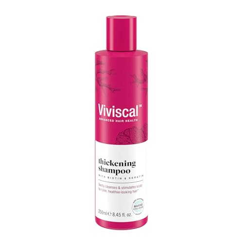 Champú Engrosante Viviscal, Formulado con Biotina y Queratina, Fortificado con Colágeno Marino y Extracto de Algas, Fortalece y Reduce la Rotura, - imagen 1