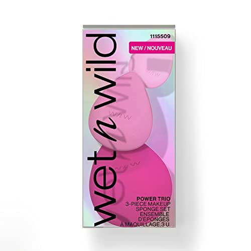 Set de Esponjas de Maquillaje Wet n Wild Power Trio de 3 Piezas - imagen 1