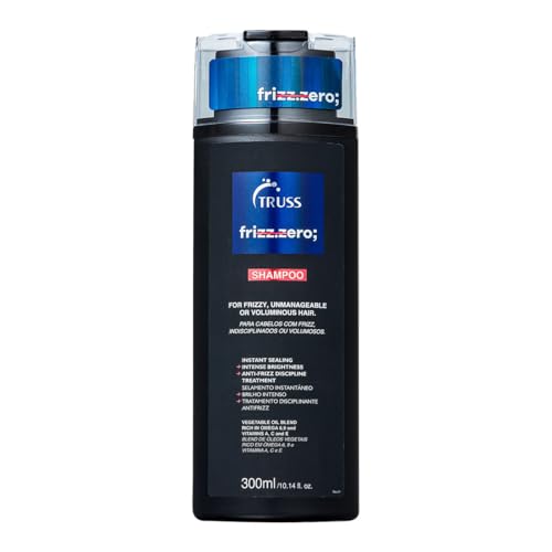 Truss Frizz Zero Shampoo - Shampoo For Frizzy Hair - Anti Frizz, Anti Humidity Formula Protects Against Moisture While Providing Volume And Shine And  - imagen 1