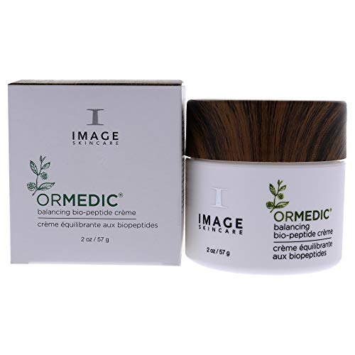 IMAGE Skincare ORMEDIC Biopeptide Crème, Hidratante Facial Equilibrante con Manteca de Karité, Ácido Hialurónico y Aceites Vegetales Orgánicos, 2oz - imagen 3