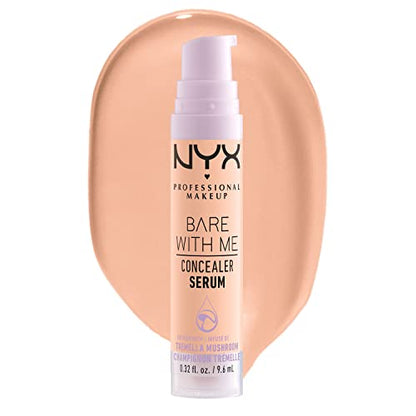 NYX PROFESSIONAL MAKEUP Serum Corrector Bare With Me, Hidratación hasta 24 Horas - Medium Vanilla - imagen 4