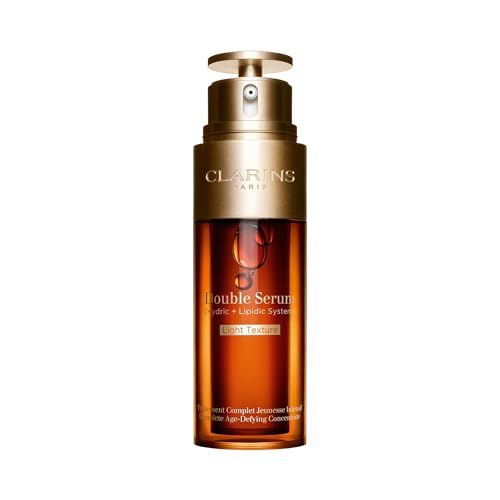 Clarins Double Serum Light | Anti Aging | Visibly Firms, Smoothes & Boosts Radiance in 7 Days* | 21 Plant Ingredients | Turmeric | Lighter Texture | G - imagen 4
