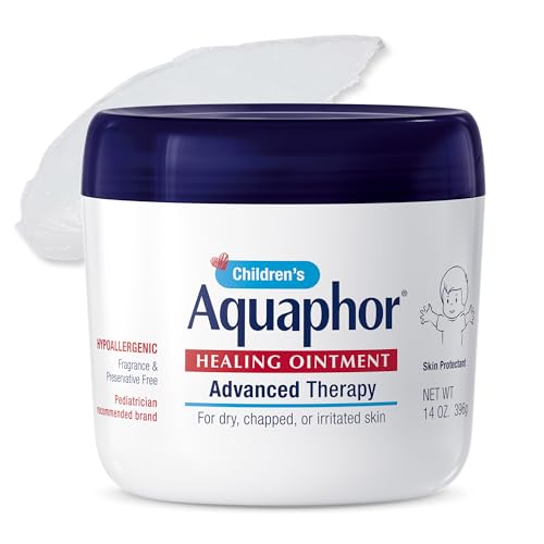 Ungüento Aquaphor para Niños, Terapia Avanzada para la Piel, 41% Petrolato, Protector Cutáneo para Heridas Menores, Piel y Labios Agrietados, 14 Oz - imagen 1