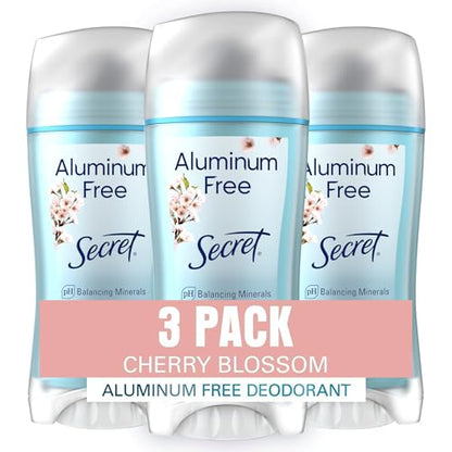 Desodorante Sin Aluminio Secret para Mujeres, Protección contra Olores 48hr, Sin Parabenos, Colorantes, Talco ni Bicarbonato, Minerales - imagen 4