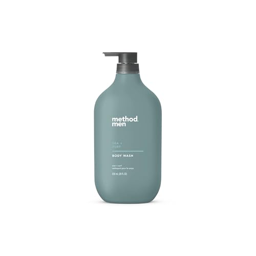 Gel de Ducha Method Men, Aroma Mar y Surf, Libre de Parabenos y Ftalatos, Limpiadores de Espuma Rápida, Cruelty Free, 28 oz - imagen 3