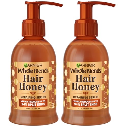 Sérum Reparador Garnier Whole Blends Honey Treasures para Cabello Largo y Dañado, 5.1 Fl Oz, Paquete de 2 - imagen 3